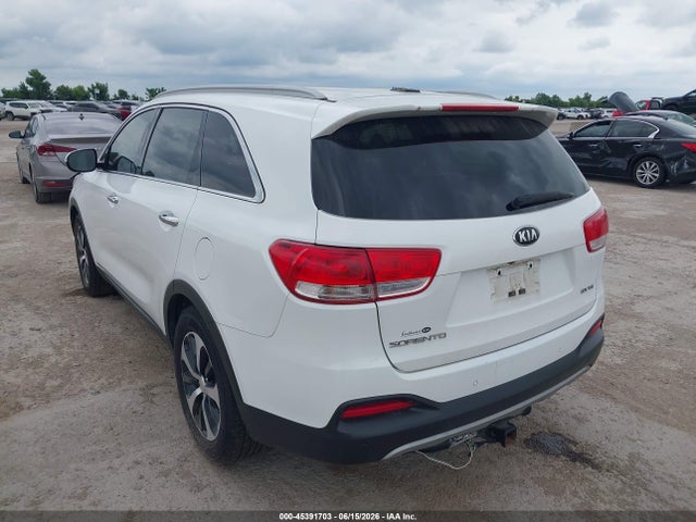 Aukcja sprzedaży 2016 Kia Sorento 3.3l Ex, vin: 5XYPHDA5XGG015618, numer aukcji: 45391703
