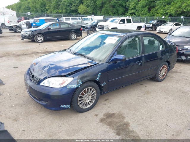 Продажа на аукционе авто 2005 Honda Civic Ex, vin: 2HGES26755H608858, номер лота: 45391741