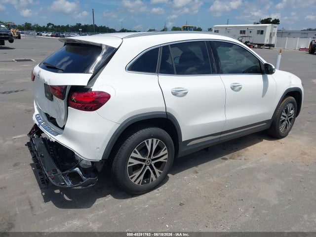 45391763 :رقم المزاد ، W1N4N4GB0SJ661874 vin ، 2025 Mercedes-benz Gla 250 4matic مزاد بيع