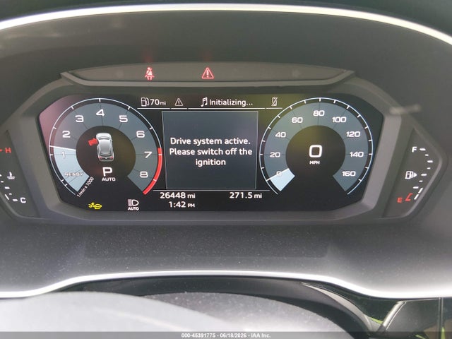 Aukcja sprzedaży 2024 Audi Q3 Premium 45 Tfsi S Line Quattro Tiptronic, vin: WA1DECF34R1133724, numer aukcji: 45391775