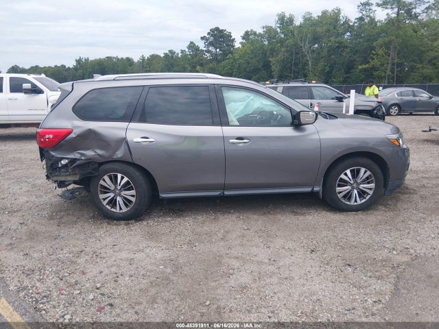 2019 Nissan Pathfinder S მანქანა იყიდება აუქციონზე, vin: 5N1DR2MN9KC643923, აუქციონის ნომერი: 45391911
