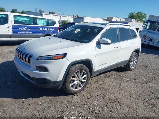45392070 :رقم المزاد ، 1C4PJMDS5EW168011 vin ، 2014 Jeep Cherokee Limited مزاد بيع