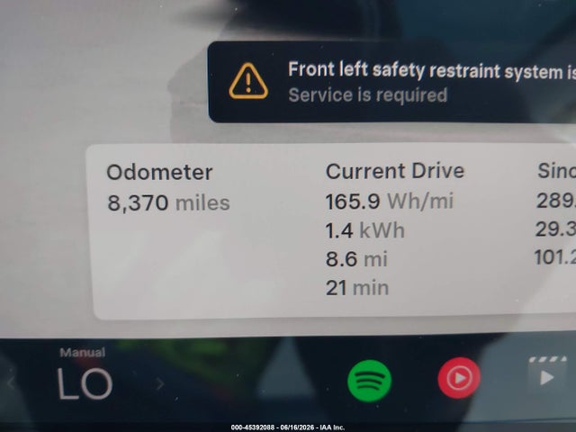 5YJ3E1EA8SF021138 Tesla Model 3 Long Range Rear-wheel Drive/standard Rear-wheel Drive