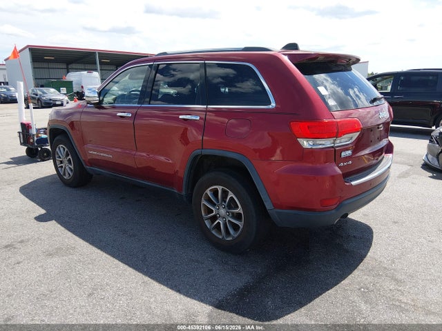 Aukcja sprzedaży 2014 Jeep Grand Cherokee Limited, vin: 1C4RJFBG2EC294332, numer aukcji: 45392106