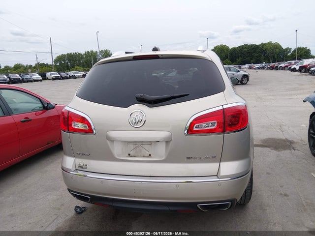 45392126 :رقم المزاد ، 5GAKRBKD1GJ118204 vin ، 2016 Buick Enclave Leather مزاد بيع