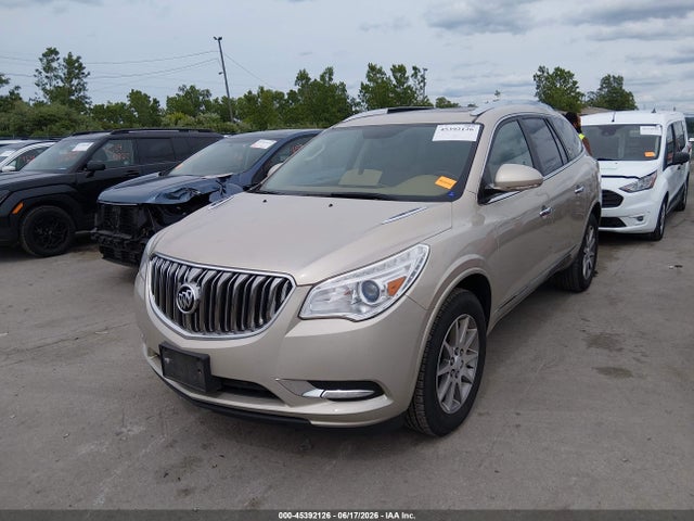 45392126 :رقم المزاد ، 5GAKRBKD1GJ118204 vin ، 2016 Buick Enclave Leather مزاد بيع