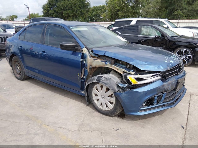 2016 Volkswagen Jetta 1.4t S მანქანა იყიდება აუქციონზე, vin: 3VW267AJ1GM378579, აუქციონის ნომერი: 45392133