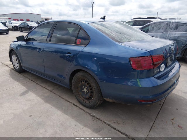 2016 Volkswagen Jetta 1.4t S მანქანა იყიდება აუქციონზე, vin: 3VW267AJ1GM378579, აუქციონის ნომერი: 45392133