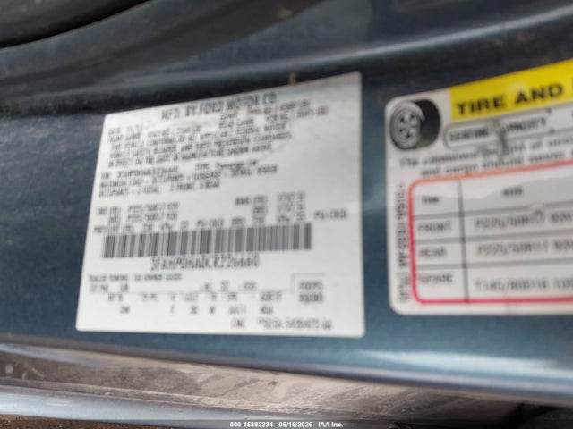 Продаж на аукціоні авто 2012 Ford Fusion Se, vin: 3FAHP0HA0CR226660, номер лоту: 45392234