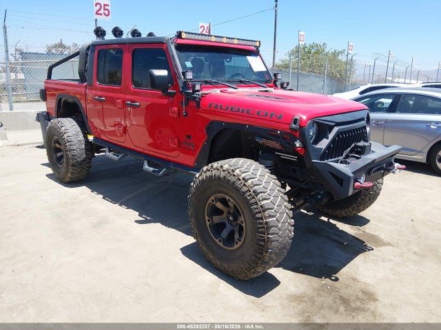 45392257 :رقم المزاد ، 1C6JJTBG4LL178260 vin ، 2020 Jeep Gladiator Rubicon 4x4 مزاد بيع