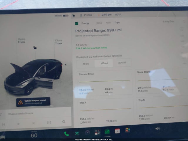 Tesla Model 3 Long Range Dual Motor All-wheel Drive 2024 5YJ3E1EB3RF744690 Image 7
