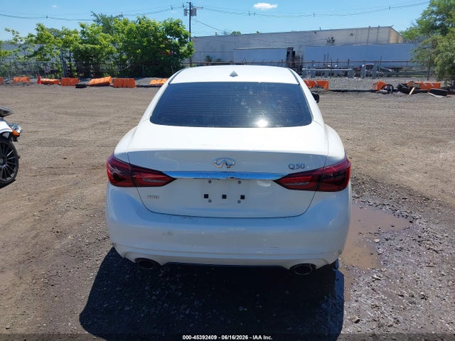 2020 Infiniti Q50 Luxe Awd მანქანა იყიდება აუქციონზე, vin: JN1EV7AR6LM252851, აუქციონის ნომერი: 45392409