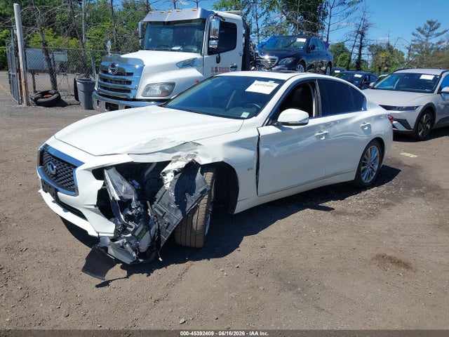 2020 Infiniti Q50 Luxe Awd მანქანა იყიდება აუქციონზე, vin: JN1EV7AR6LM252851, აუქციონის ნომერი: 45392409