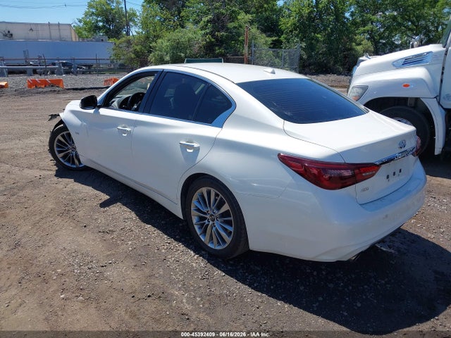 2020 Infiniti Q50 Luxe Awd მანქანა იყიდება აუქციონზე, vin: JN1EV7AR6LM252851, აუქციონის ნომერი: 45392409