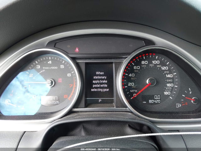 Продаж на аукціоні авто 2013 Audi Q7 3.0t S Line Prestige, vin: WA1DGAFEXDD006158, номер лоту: 45392440