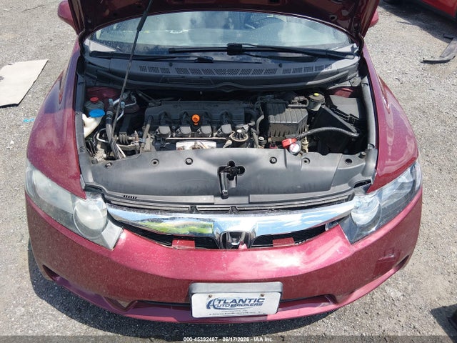 2009 Honda Civic Lx მანქანა იყიდება აუქციონზე, vin: 19XFA16599E000342, აუქციონის ნომერი: 45392487