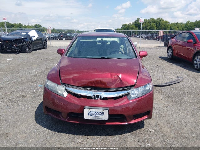 2009 Honda Civic Lx მანქანა იყიდება აუქციონზე, vin: 19XFA16599E000342, აუქციონის ნომერი: 45392487