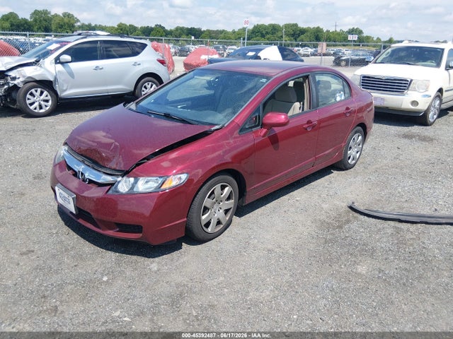 2009 Honda Civic Lx მანქანა იყიდება აუქციონზე, vin: 19XFA16599E000342, აუქციონის ნომერი: 45392487