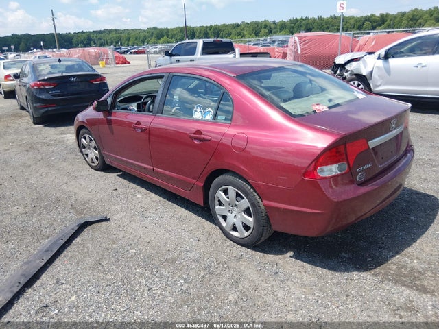 2009 Honda Civic Lx მანქანა იყიდება აუქციონზე, vin: 19XFA16599E000342, აუქციონის ნომერი: 45392487