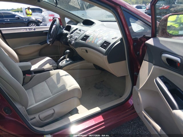 2009 Honda Civic Lx მანქანა იყიდება აუქციონზე, vin: 19XFA16599E000342, აუქციონის ნომერი: 45392487