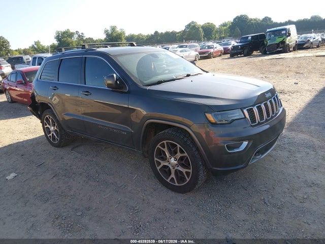 2018 Jeep Grand Cherokee Sterling Edition 4x4 მანქანა იყიდება აუქციონზე, vin: 1C4RJFBG6JC263529, აუქციონის ნომერი: 45392539
