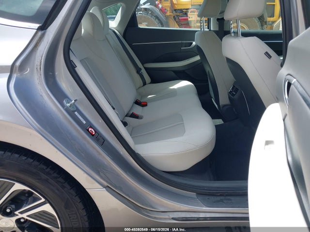 Hyundai Sonata Blue 2021 KMHL24JJ1MA030884 Image 8