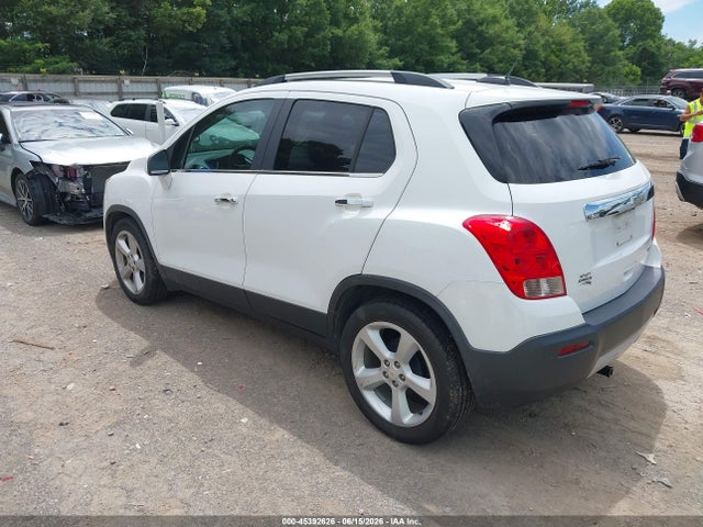 2015 Chevrolet Trax Ltz მანქანა იყიდება აუქციონზე, vin: KL7CJNSB7FB208182, აუქციონის ნომერი: 45392626