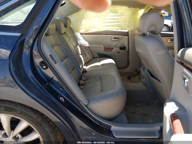 Aukcja sprzedaży 2006 Hyundai Azera Limited/se, vin: KMHFC46F96A061754, numer aukcji: 45392644