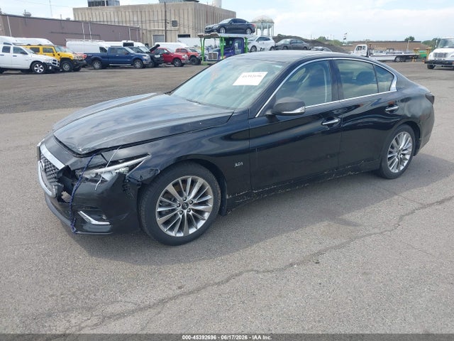 Aukcja sprzedaży 2019 Infiniti Q50 3.0t Luxe, vin: JN1EV7AR8KM558187, numer aukcji: 45392696