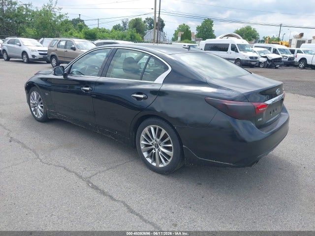 Aukcja sprzedaży 2019 Infiniti Q50 3.0t Luxe, vin: JN1EV7AR8KM558187, numer aukcji: 45392696