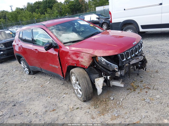 2023 Jeep Compass Latitude Lux Fwd მანქანა იყიდება აუქციონზე, vin: 3C4NJDFN8PT508226, აუქციონის ნომერი: 45392707
