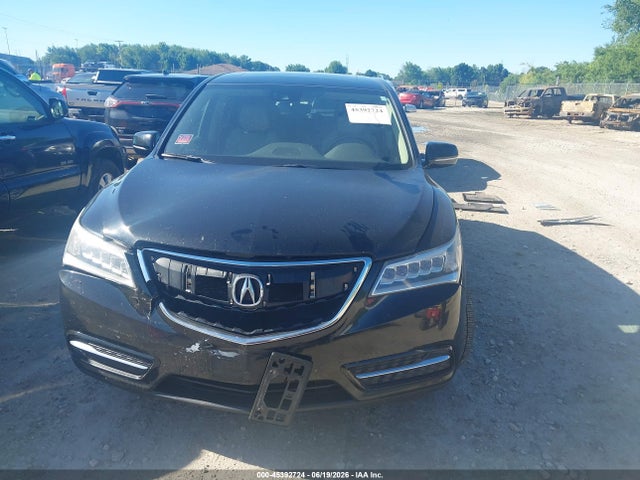 45392724 :رقم المزاد ، 5FRYD4H4XGB002757 vin ، 2016 Acura Mdx Technology   Acurawatch Plus Packages/technology Package مزاد بيع
