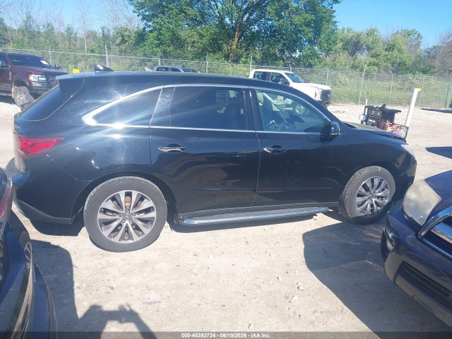 45392724 :رقم المزاد ، 5FRYD4H4XGB002757 vin ، 2016 Acura Mdx Technology   Acurawatch Plus Packages/technology Package مزاد بيع