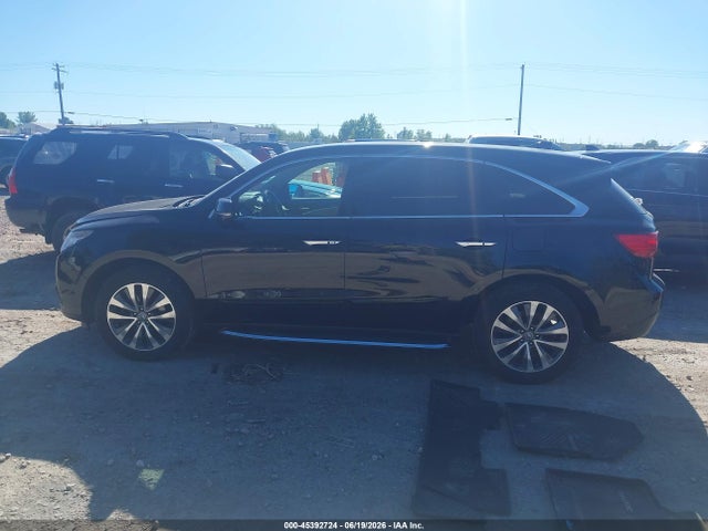 45392724 :رقم المزاد ، 5FRYD4H4XGB002757 vin ، 2016 Acura Mdx Technology   Acurawatch Plus Packages/technology Package مزاد بيع