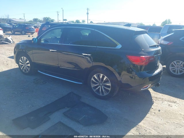 45392724 :رقم المزاد ، 5FRYD4H4XGB002757 vin ، 2016 Acura Mdx Technology   Acurawatch Plus Packages/technology Package مزاد بيع