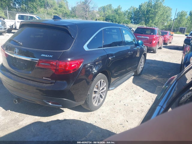 45392724 :رقم المزاد ، 5FRYD4H4XGB002757 vin ، 2016 Acura Mdx Technology   Acurawatch Plus Packages/technology Package مزاد بيع