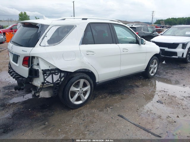 Aukcja sprzedaży 2017 Mercedes-benz Gle 350 4matic, vin: 4JGDA5HB7HA882349, numer aukcji: 45392725