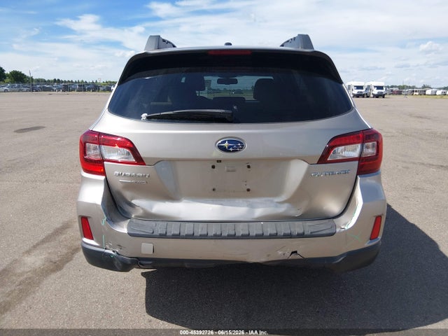 2015 Subaru Outback 2.5i Premium მანქანა იყიდება აუქციონზე, vin: 4S4BSBCC7F3346148, აუქციონის ნომერი: 45392726