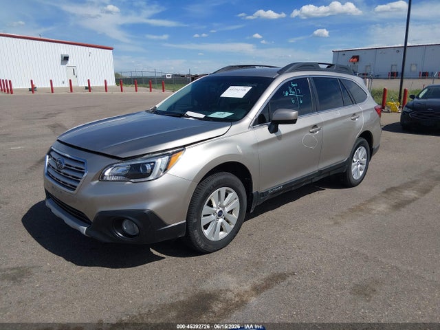 2015 Subaru Outback 2.5i Premium მანქანა იყიდება აუქციონზე, vin: 4S4BSBCC7F3346148, აუქციონის ნომერი: 45392726