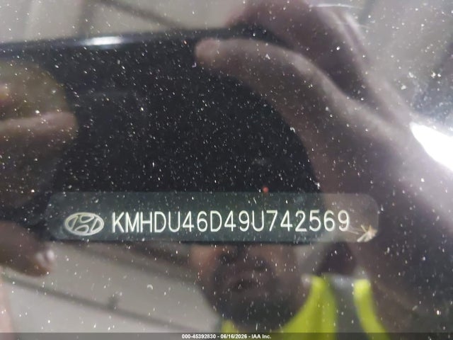 Продажа на аукционе авто 2009 Hyundai Elantra Gls, vin: KMHDU46D49U742569, номер лота: 45392830