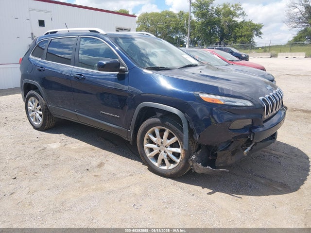 2015 Jeep Cherokee Limited მანქანა იყიდება აუქციონზე, vin: 1C4PJMDB5FW682250, აუქციონის ნომერი: 45392855