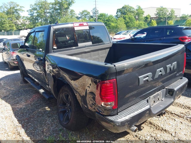 45392864 :رقم المزاد ، 1C6RR7MT6HS737947 vin ، 2017 Ram 1500 Night  4x4 5'7 Box مزاد بيع