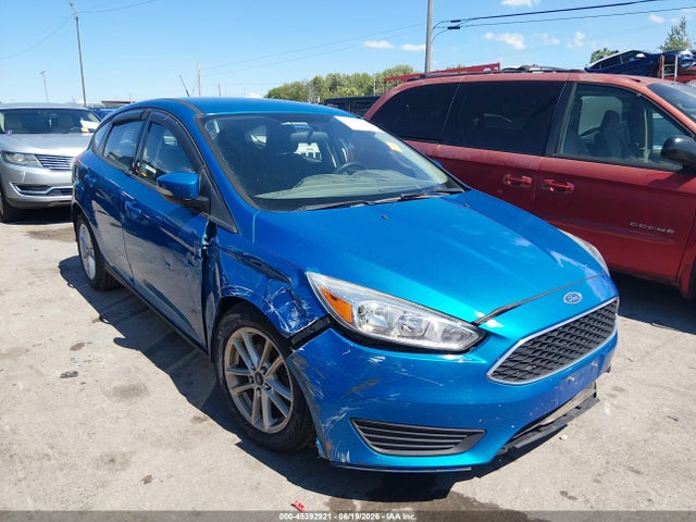 2015 Ford Focus Se მანქანა იყიდება აუქციონზე, vin: 1FADP3K24FL373682, აუქციონის ნომერი: 45392921