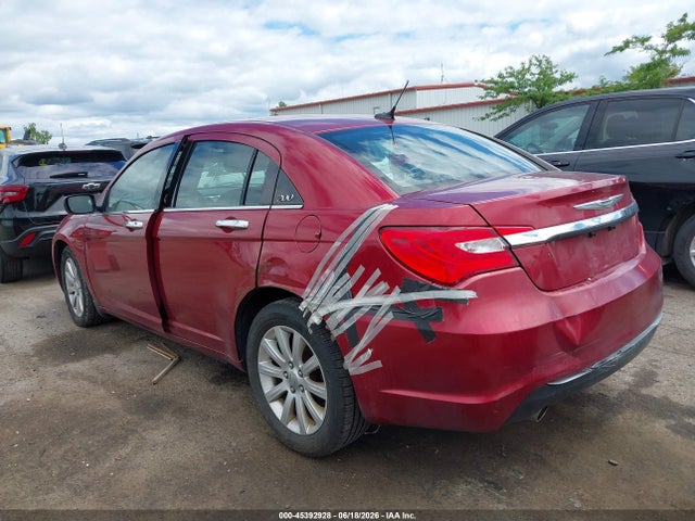 Продажа на аукционе авто 2013 Chrysler 200 Limited, vin: 1C3CCBCGXDN726938, номер лота: 45392928