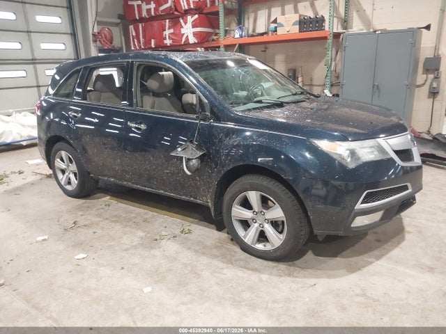 45392940 :رقم المزاد ، 2HNYD2H28BH540178 vin ، 2011 Acura Mdx مزاد بيع