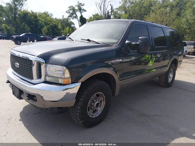 2000 Ford Excursion Limited მანქანა იყიდება აუქციონზე, vin: 1FMSU43FXYEB53550, აუქციონის ნომერი: 45393016
