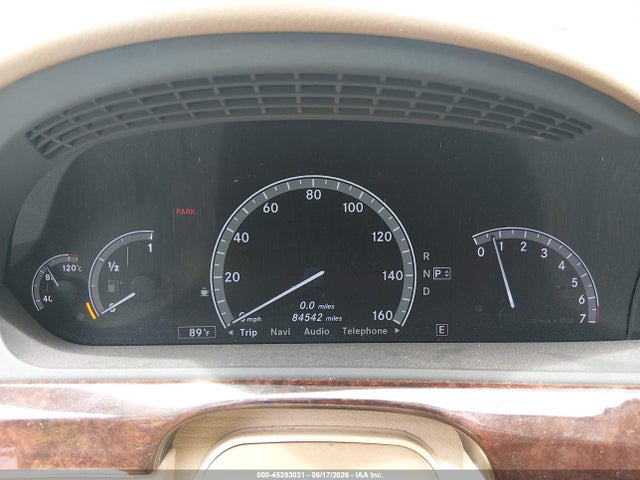 Продаж на аукціоні авто 2012 Mercedes-benz S 550, vin: WDDNG7DB2CA425343, номер лоту: 45393031