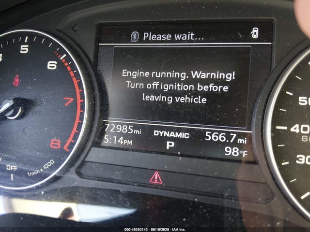 2017 Audi A4 Ultra Premium მანქანა იყიდება აუქციონზე, vin: WAUGMAF41HN066281, აუქციონის ნომერი: 45393142