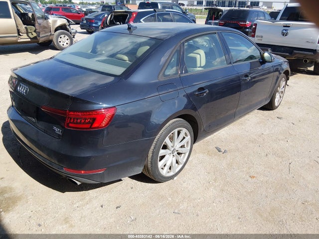 2017 Audi A4 Ultra Premium მანქანა იყიდება აუქციონზე, vin: WAUGMAF41HN066281, აუქციონის ნომერი: 45393142