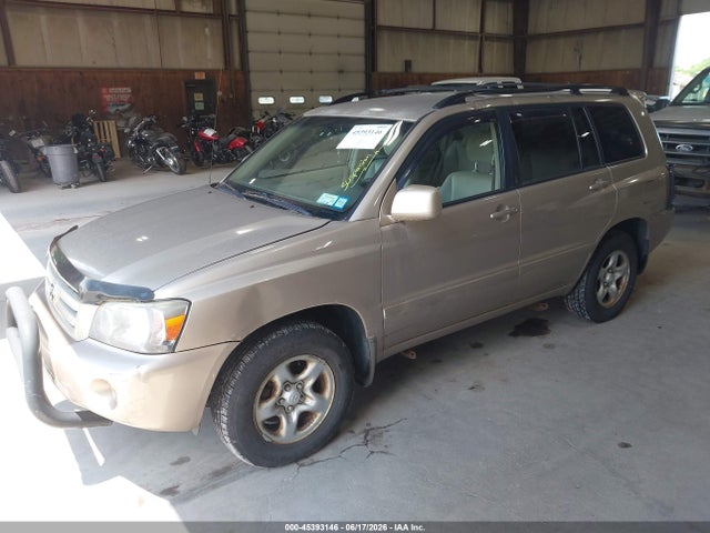 Aukcja sprzedaży 2006 Toyota Highlander, vin: JTEGD21A860138556, numer aukcji: 45393146